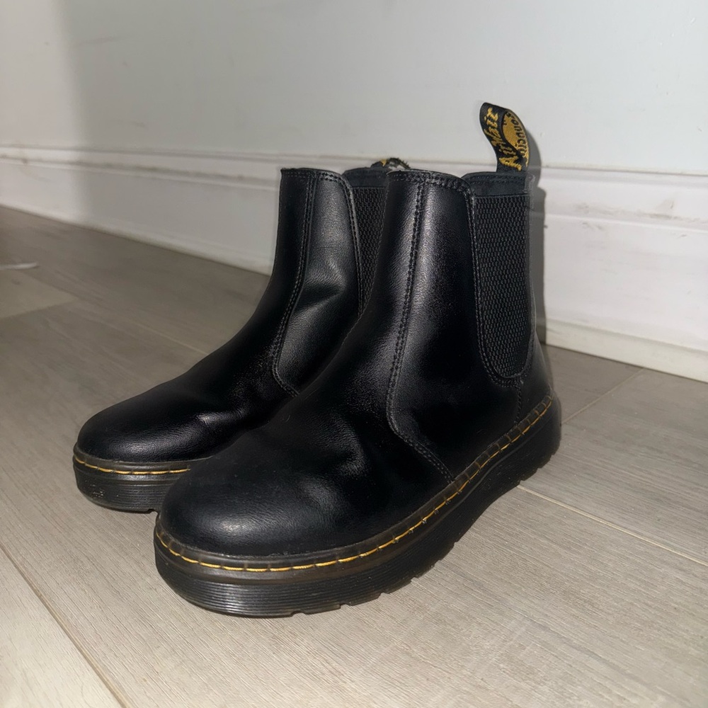 Black Leather Dr.Martens Boots